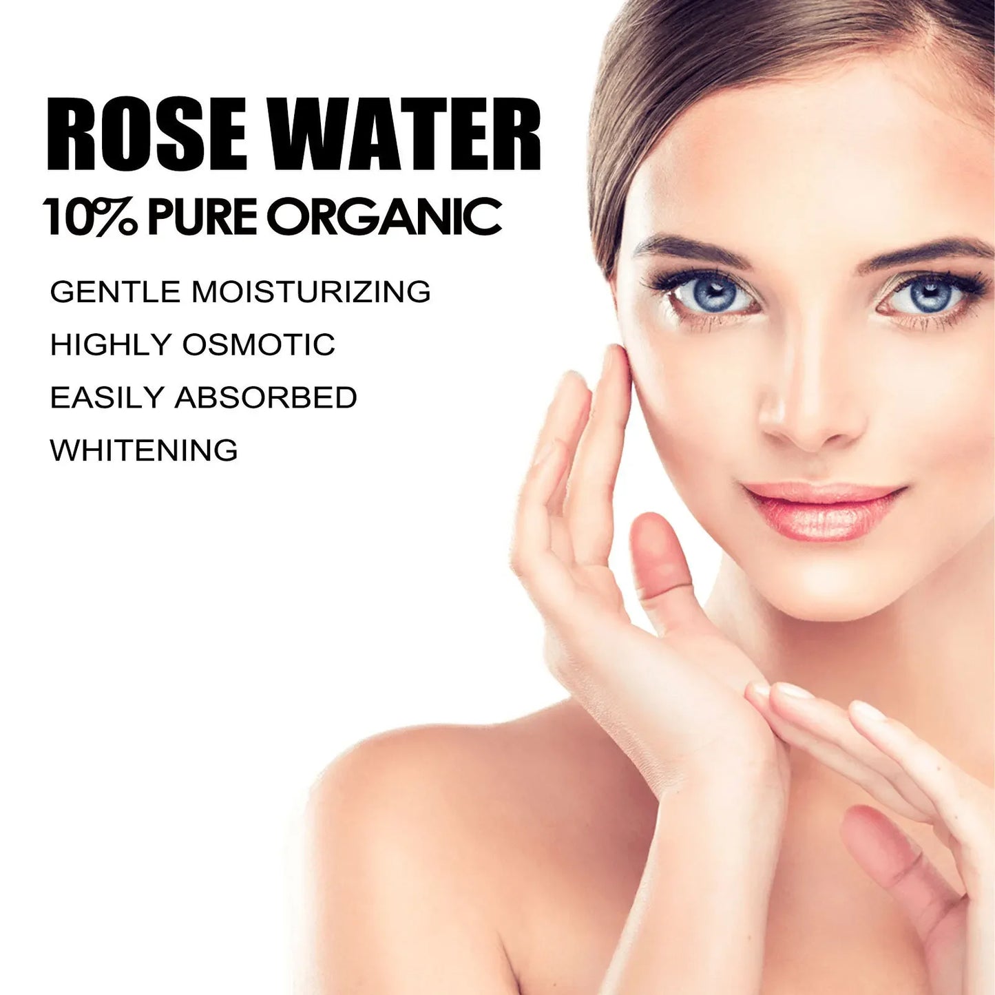 Rose Water Nourishing Shrink Pore Repair Sensitive Skin Oil Control Improve Dullness Skin Care Toner Soothing Moisturizing Serum Peaceful Pleasures Health and Wellness