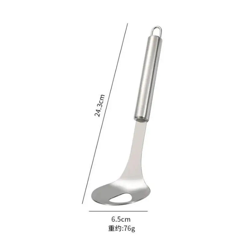 Meatball Maker Spoon Meat Baller Elliptical Leakage Hole Stainless