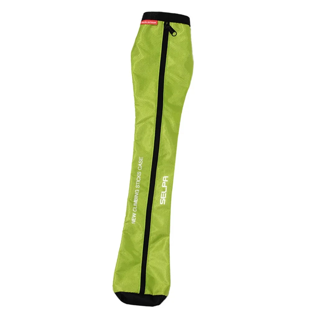 Waterproof Hiking Pole Carry Bag | Trekking Stick Storage Case Trekking Pole Bag Peaceful Pleasures Health and Wellness green