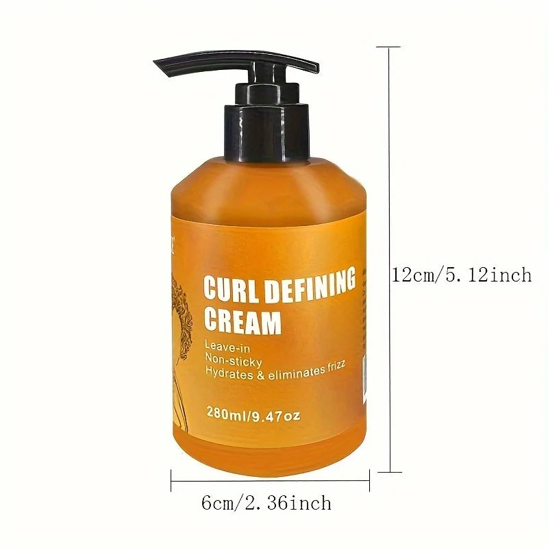 GZE Curl Defining Cream 2-Pack | Coconut, Sulfate-Free Curl Defining Cream Peaceful Pleasures Health and Wellness