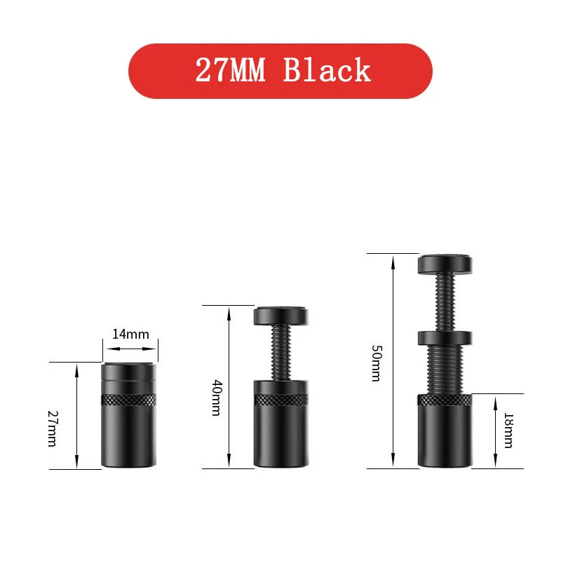 Magnetic GPU Anti-Sag Stand – Telescopic Aluminum Support Peaceful Pleasures Health and Wellness Black27MM
