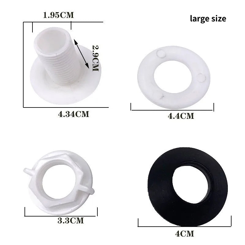 Sink Faucet Hole Cover Blanking Plug – White Basin Cap