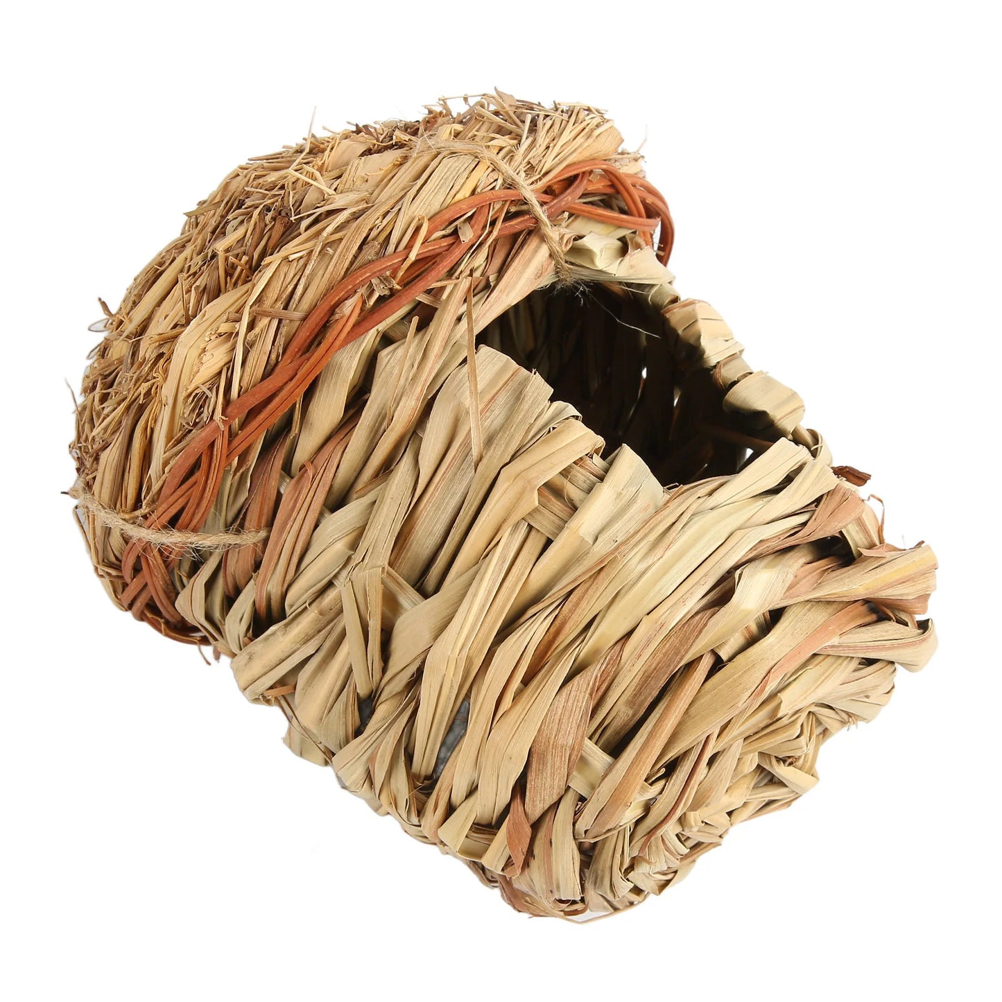 Woven Bird House Grass Bird Safe Breathable Decorative Environmental Friendly for Courtyard for Hummingbirds for Indoor Peaceful Pleasures Health and Wellness