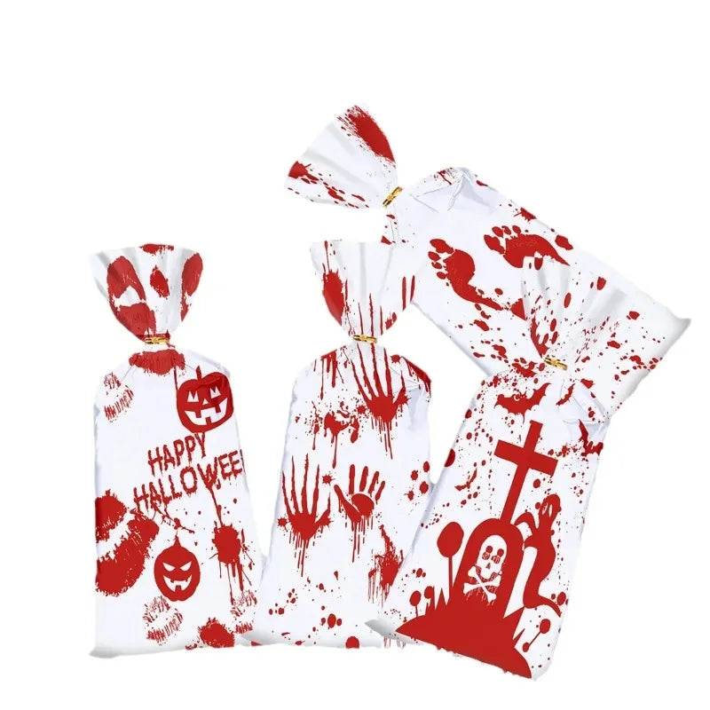 Halloween Trick or Treat Candy Bags 50-Pack | Kids Party Gift