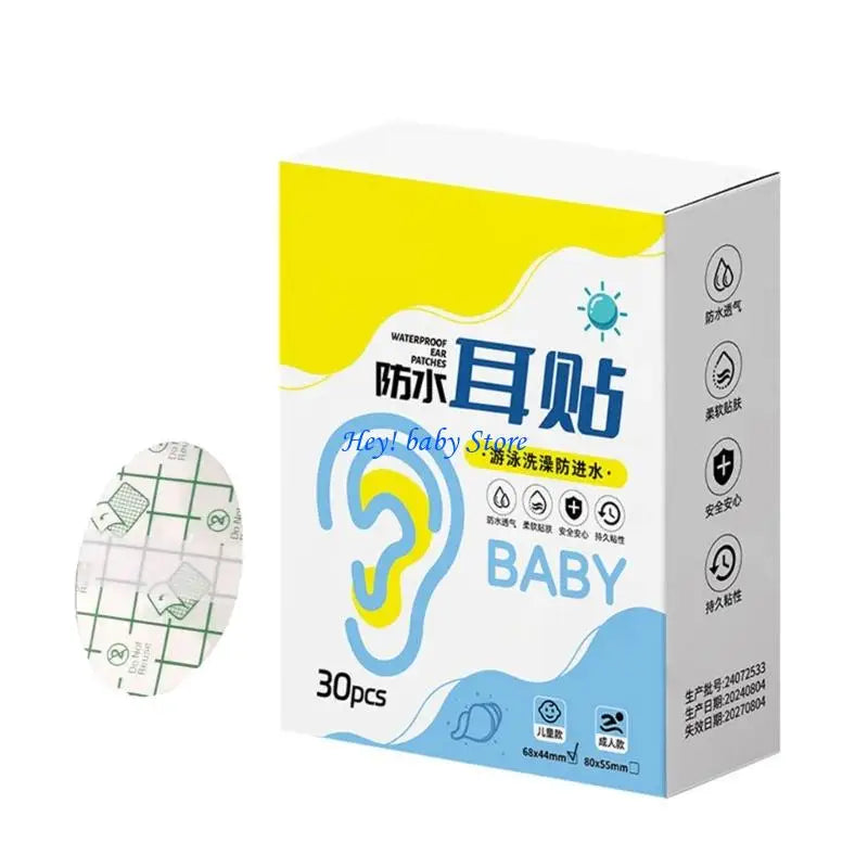 Disposable Baby Ear Guards – Water-Resistant Bath & Swim Covers