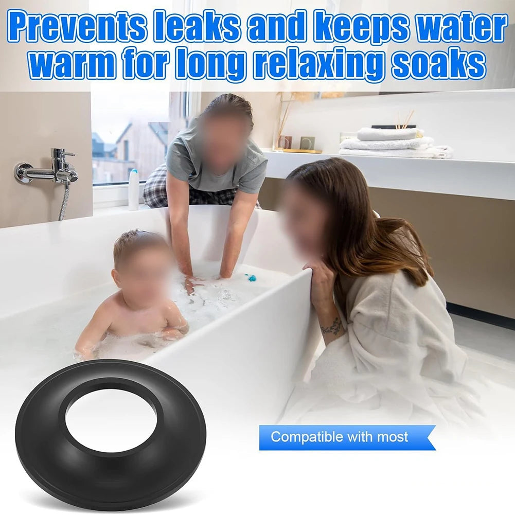 Tub Stopper Gasket Tip Toe Drains 10 Count Rubber Seals Compatible