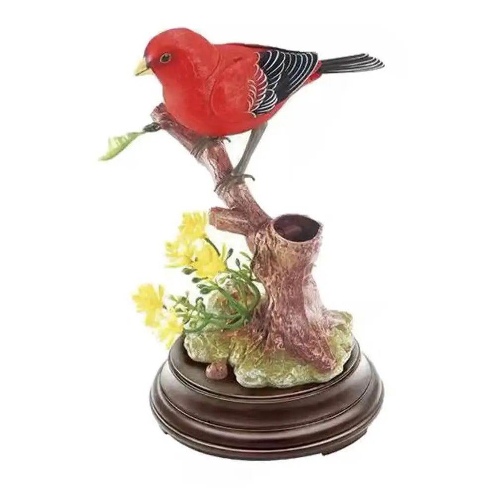 Simulation Voice Control Little Bird Creativity Cute Decorative Item