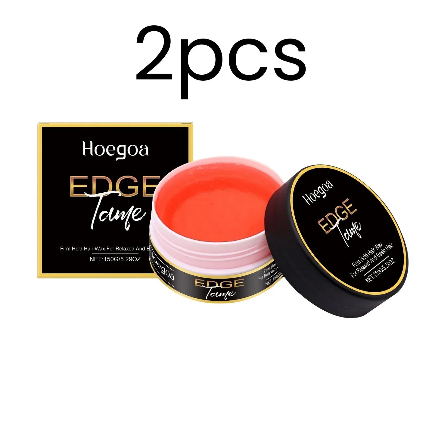 Hoegoa Firm Hold Styling Gel – Edge Control & Frizz Smoother