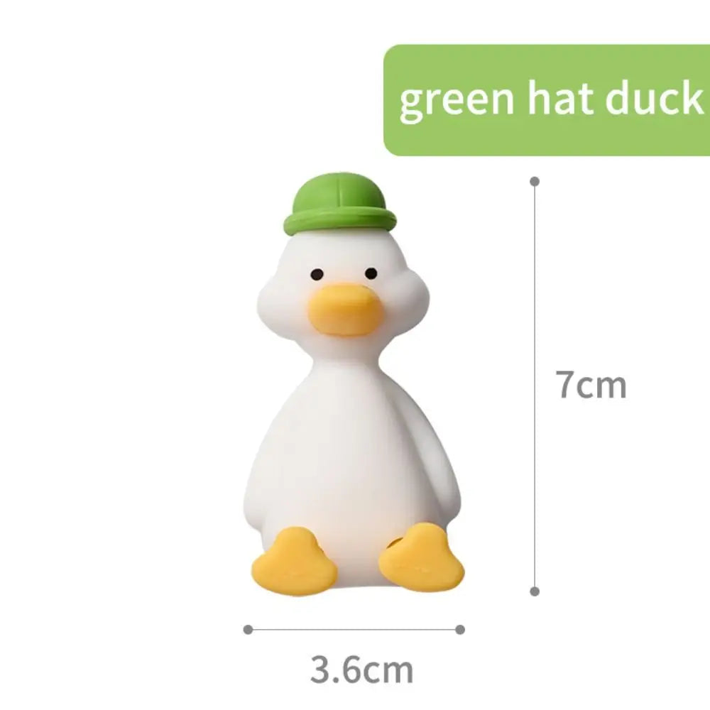 3D Cute Duck Silicone Toothbrush Holder | Suction Cup Rack
