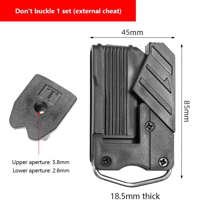 Belt Tool Holder Clip for Drill, Wrench, Hammer & Tape Measure