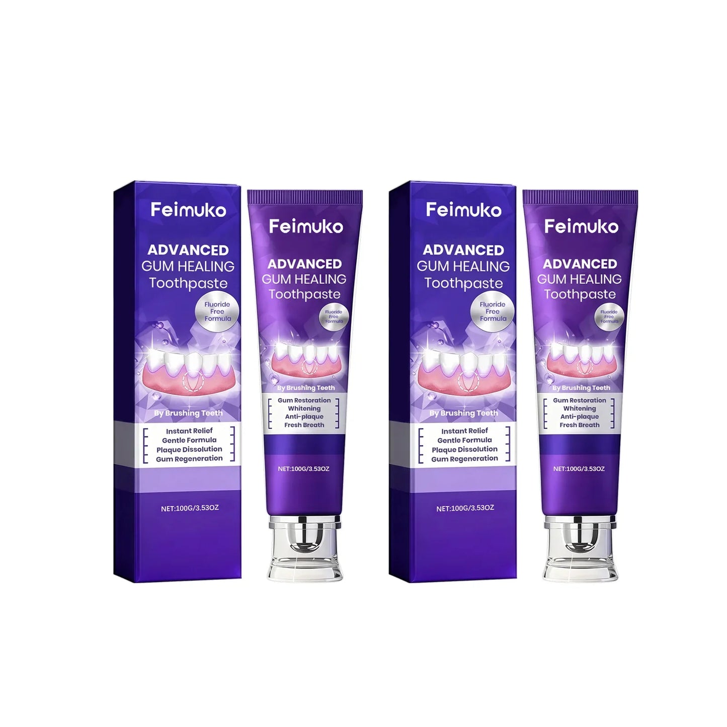 FEIMUKO Anti-Cavity Toothpaste – Enamel Repair & Gum Care