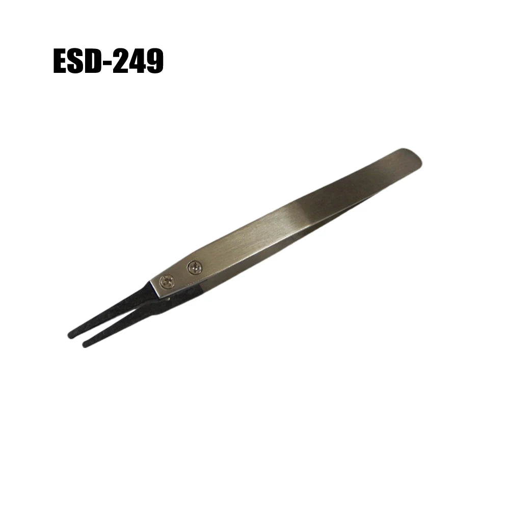 ESD Anti-static Tweezers 116- Industrial Replaceable Carbon Fiber
