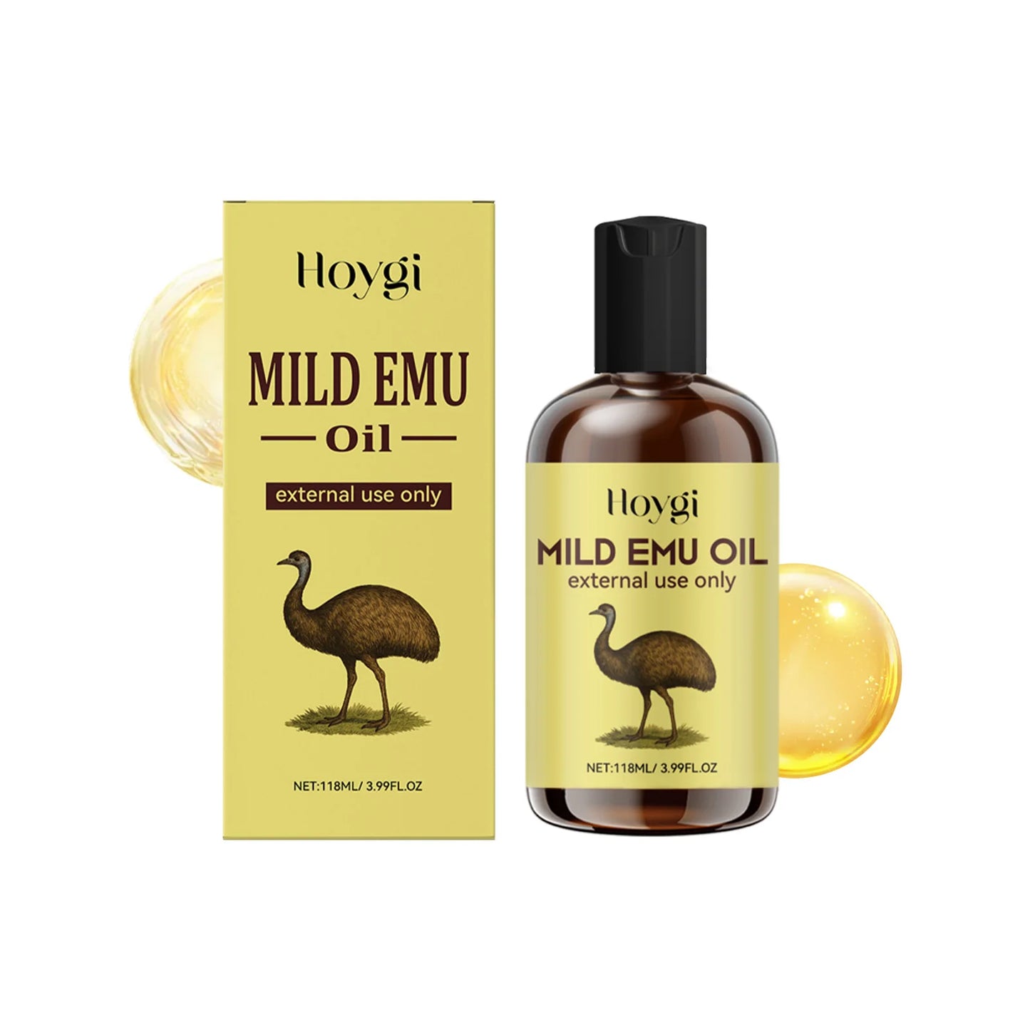 Hoygi Emu Oil Anti-Aging Moisturizer – Skin & Hair 118ml
