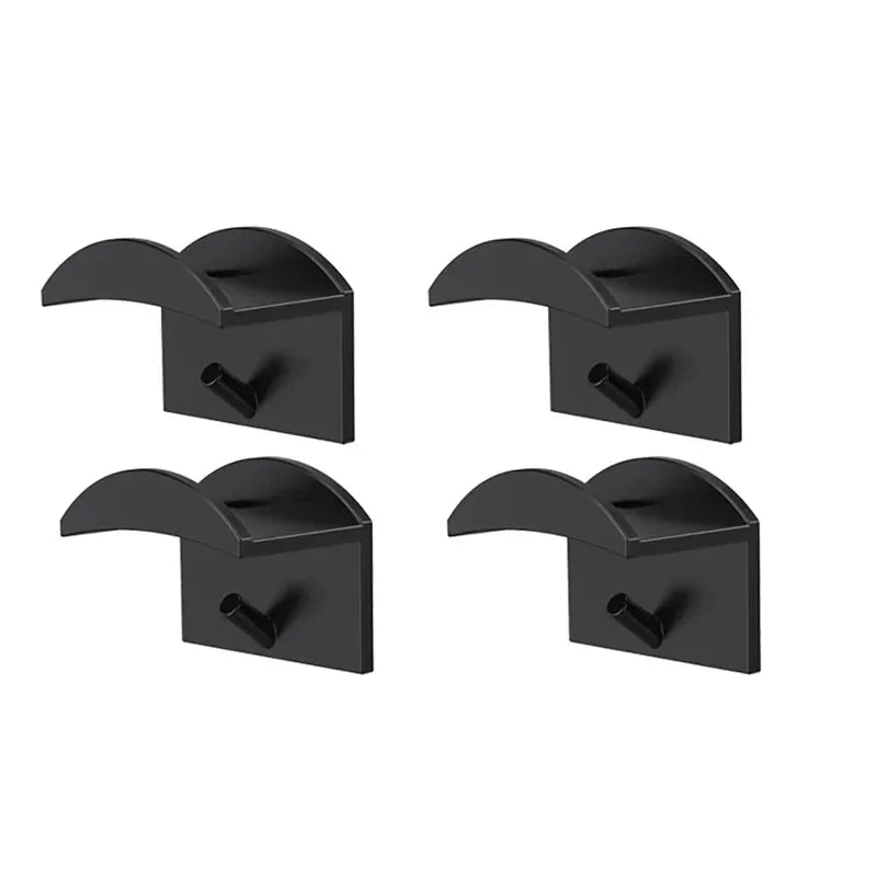 No-Drill Wall Hat Hooks – Baseball Cap Organizer, 2–10 Pack