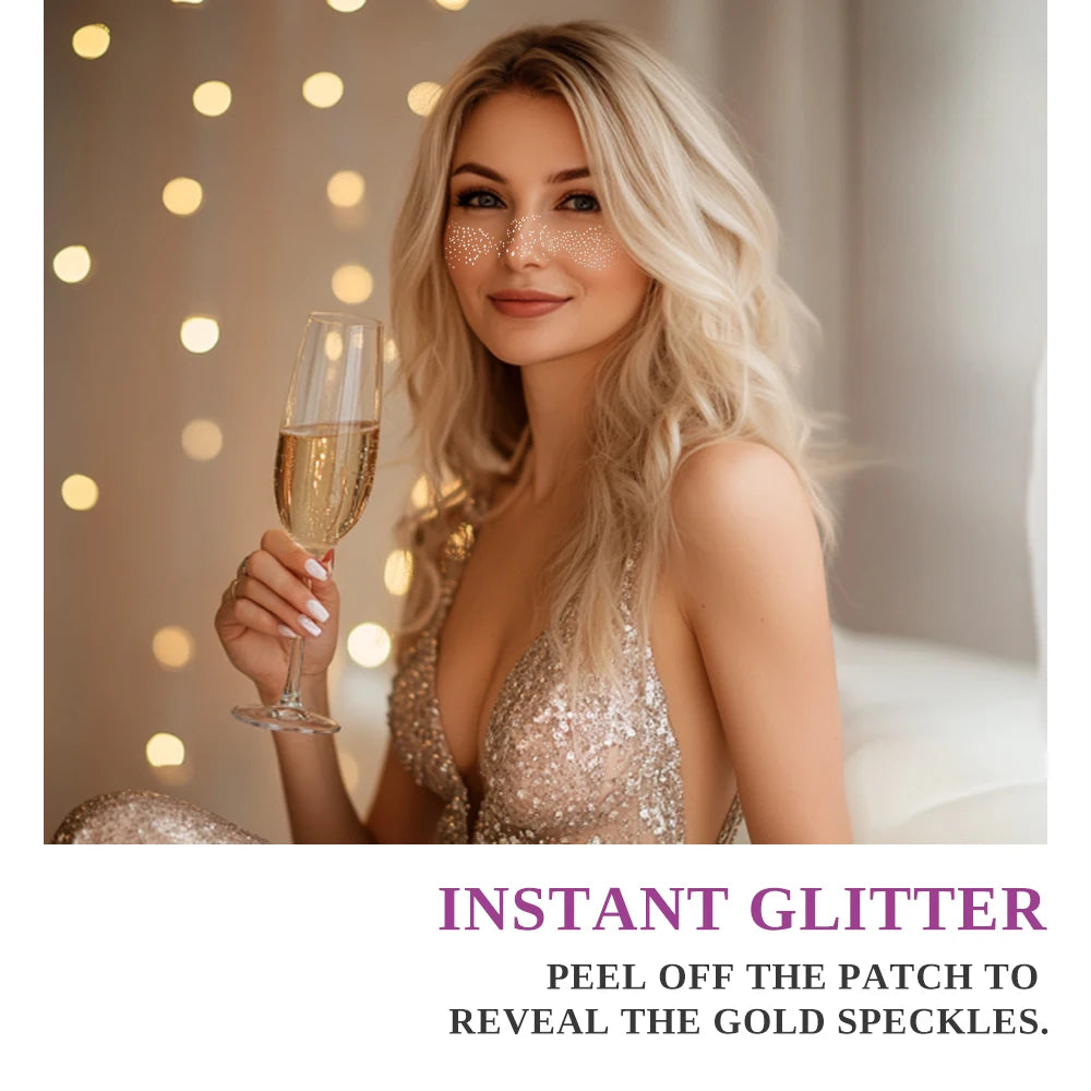 Silver Glitter Freckles Makeup Patches Fazif Makeup PatchesFace Makeup Fake Freckles Waterproof Temporary Face Freckles Peaceful Pleasures Health and Wellness