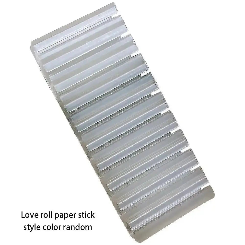 Nail Foil Roll Organizer Box – Dust-Proof Acrylic Storage Peaceful Pleasures Health and Wellness B