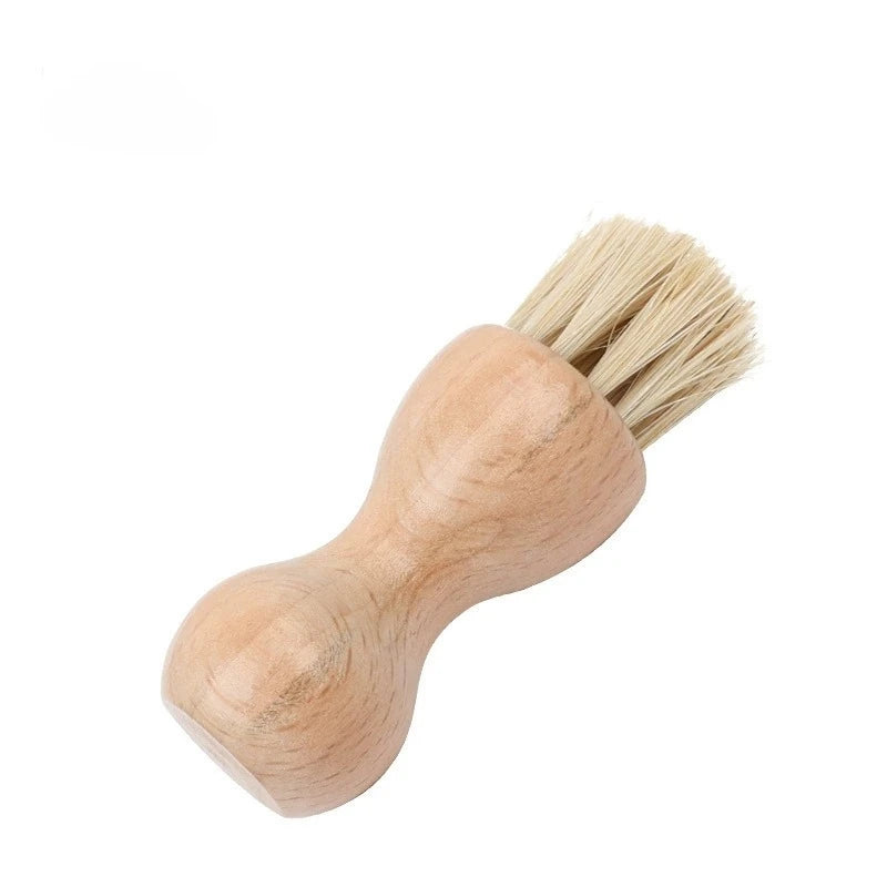 Gourd Shoe Brush – Beech Wood Handle & Pig Bristles
