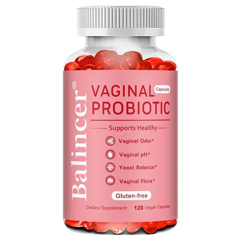 Balincer Probiotics for Women, PH Balanced with Probiotics and Lactobacillus Probiotic Blend - Women's Health Supplement Peaceful Pleasures Health and Wellness 120 count-1 bottle