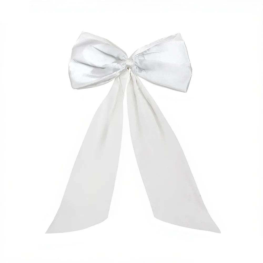 Giant Pink Satin Bow Wall Decor – 43x24" Party Decoration