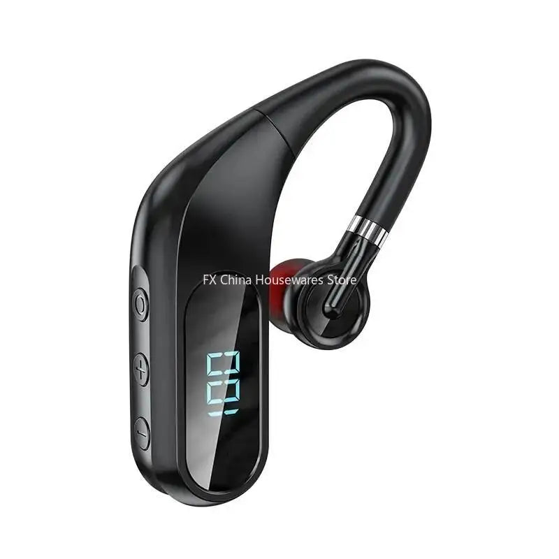 KJ10 Bluetooth Headphones with Real-time Digital Display - HD Sound Quality, Durable Endurance, Painless Sports Headphones Peaceful Pleasures Health and Wellness 2 sets