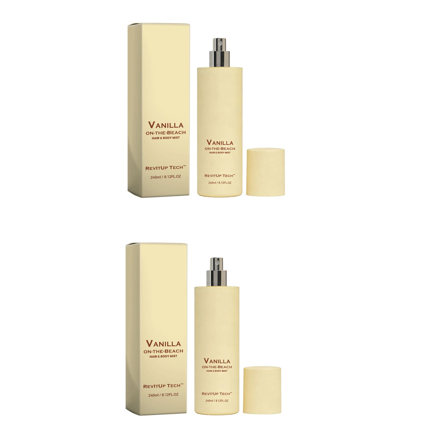 Vanilla Beach Fragrance Spray 240ml | Romantic Everyday Scent