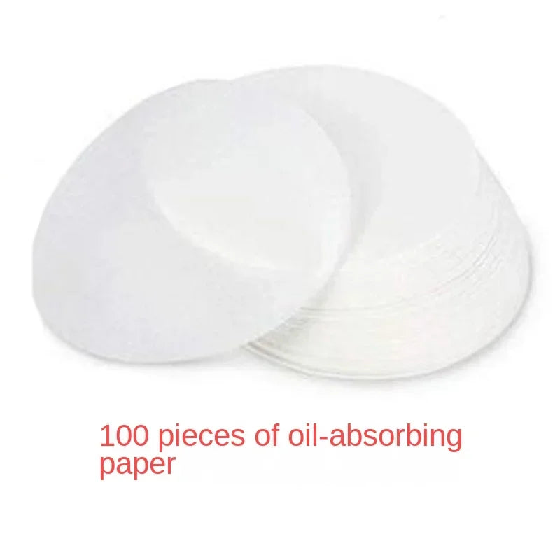 Burger Press Non-Stick Hamburger Patty Maker Aluminum Maker for Kitchen BBQ Grill Hamburger Press Cooking Tool Wax Paper Peaceful Pleasures Health and Wellness 100pcs