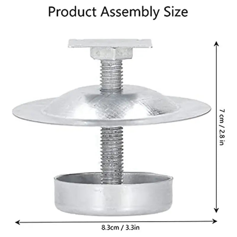 8PCS Stainless Steel Beehive Feet Stand | Beekeeping Base Tool