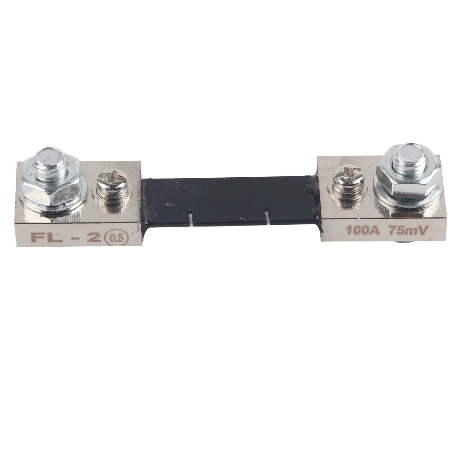 50A 100A Current AMP Shunt Resistor 75mV FL-2 Digital Ammeter Analog
