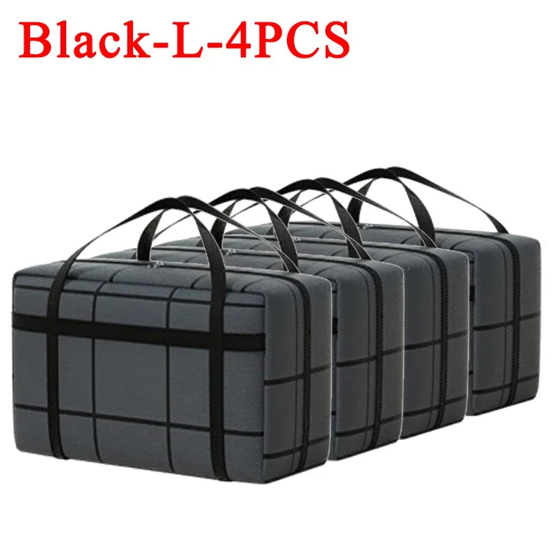 Large Capacity Quilt & Clothes Storage Bags | 1–4 Pack