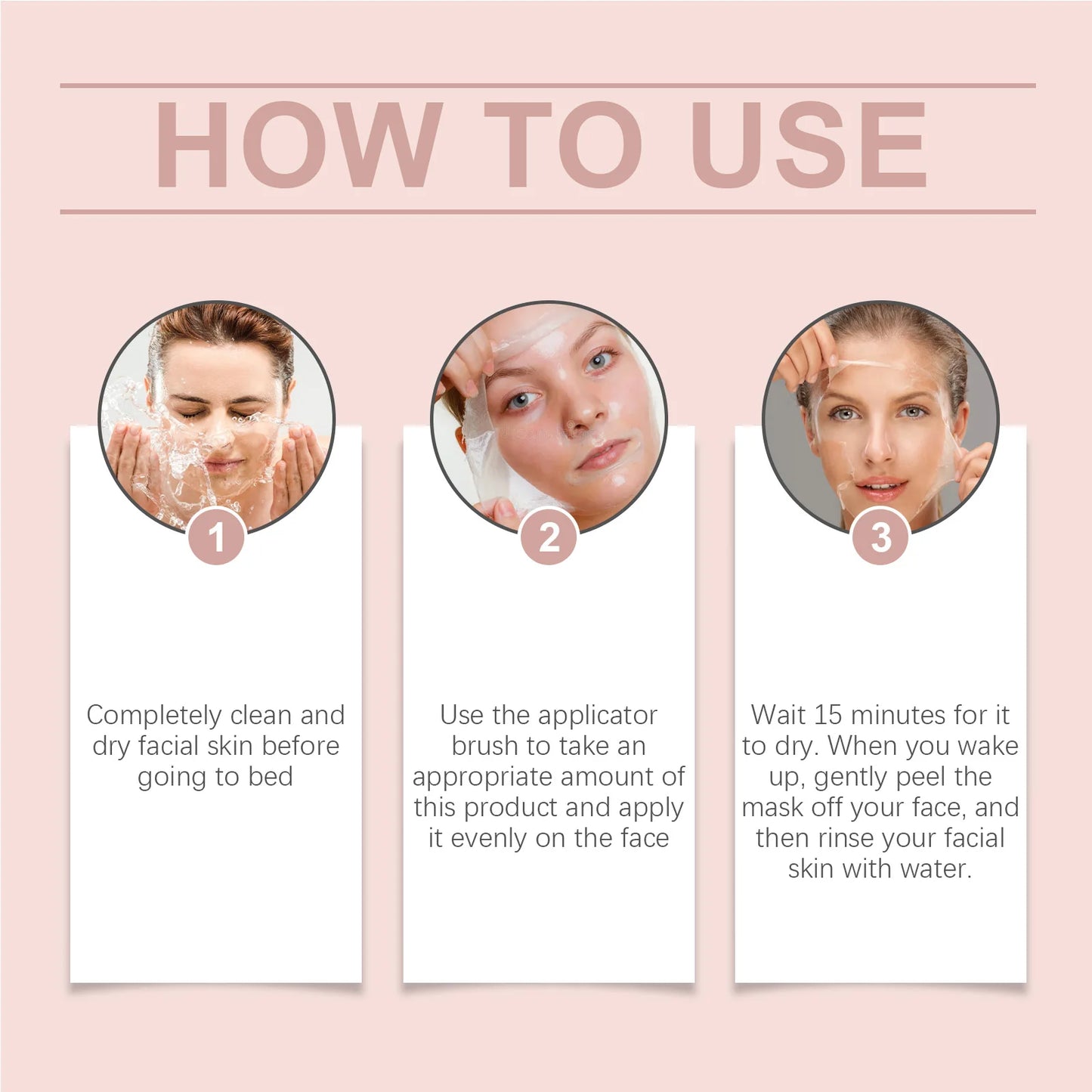 Night Repair Peel-Off Face Mask – Deep Clean & Hydrate