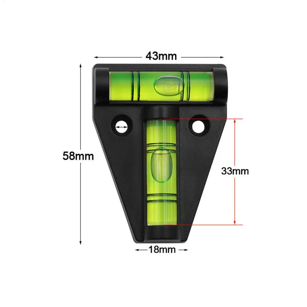 Mini T-Type Bubble Spirit Level | Compact Measuring Tool