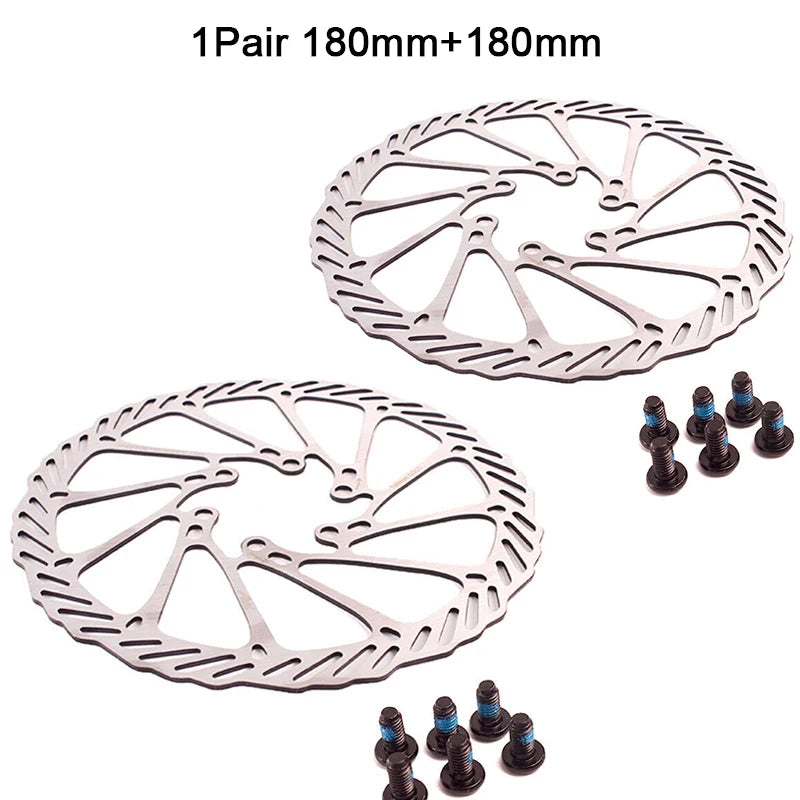 AVID Disc Brake Rotor G3 160mm G3 180mm Hydraulic Brake Rotors Heat Dissipation Road Mountain Bike Rotor Fit Shimano SRAM Peaceful Pleasures Health and Wellness 2 PC 180MM