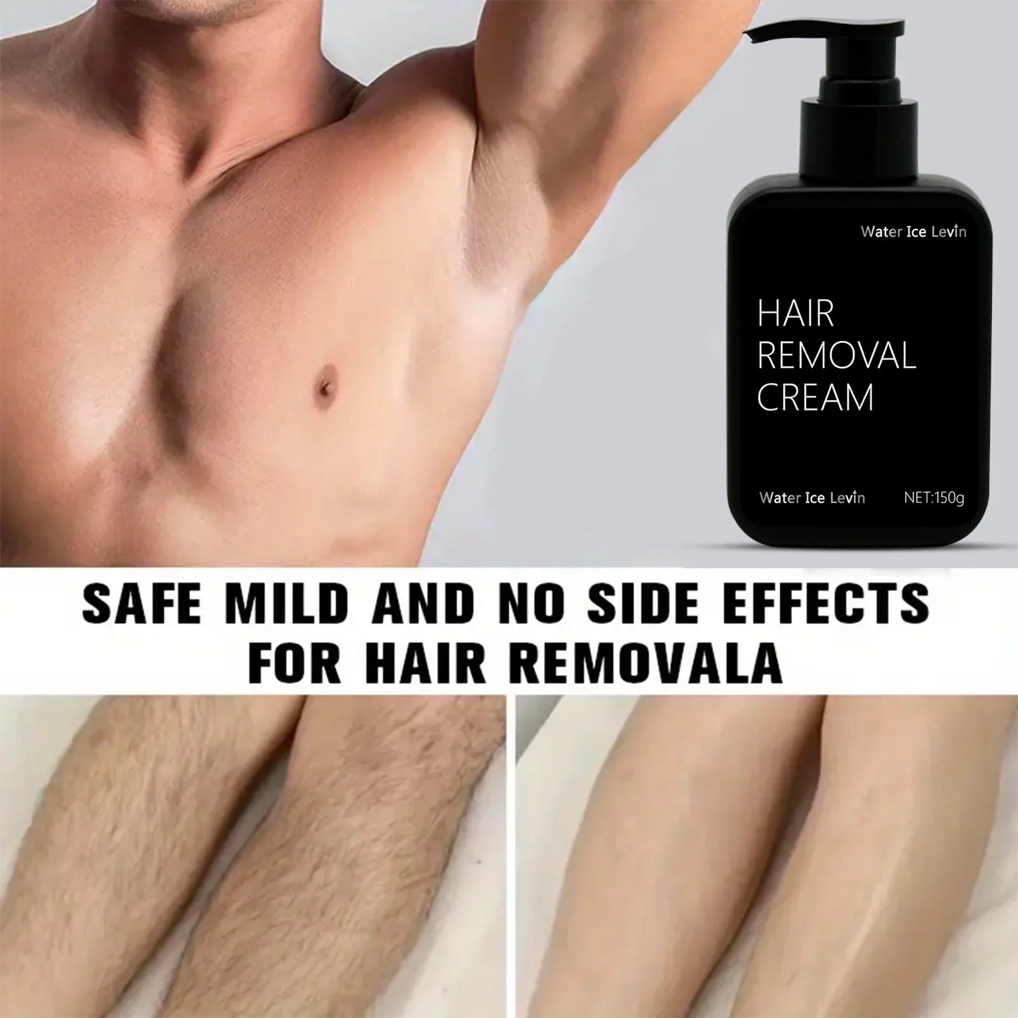 Hair Removal Cream for Women & Men – Full Body 150g