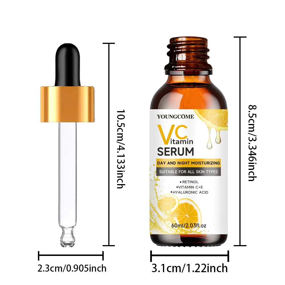 YOUNGCOME Vitamin C & Hyaluronic Acid Face Serum 60ml