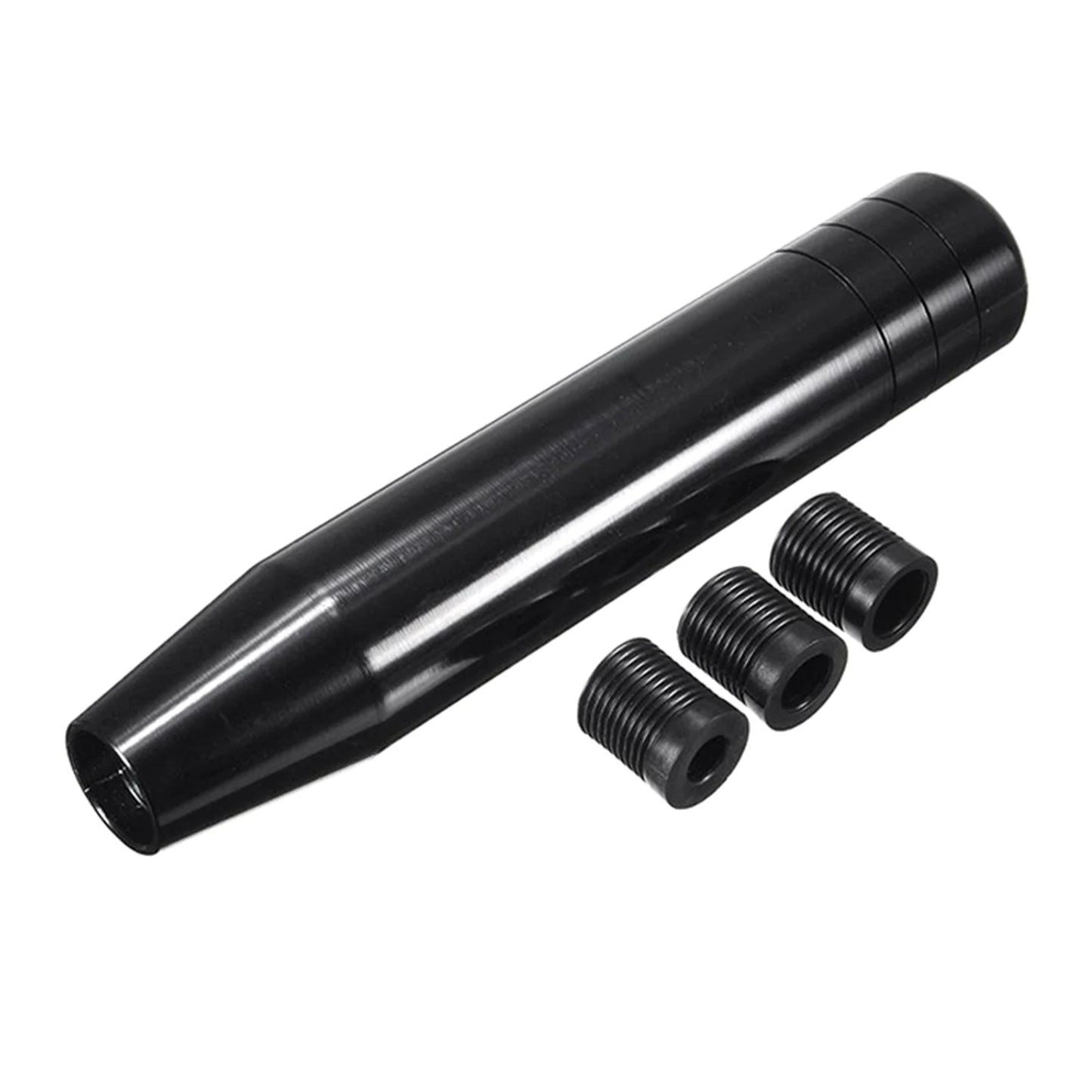 Aluminum Car Gear Shift Knob Easy to Install Black Car Gear Stick Shift Knob Automobile Interior Accessories Peaceful Pleasures Health and Wellness