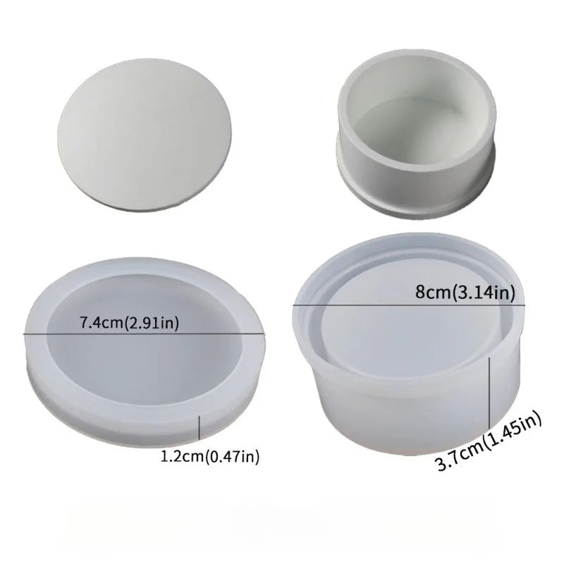 Silicone Molds for Resin, Candle, Concrete & Plaster DIY