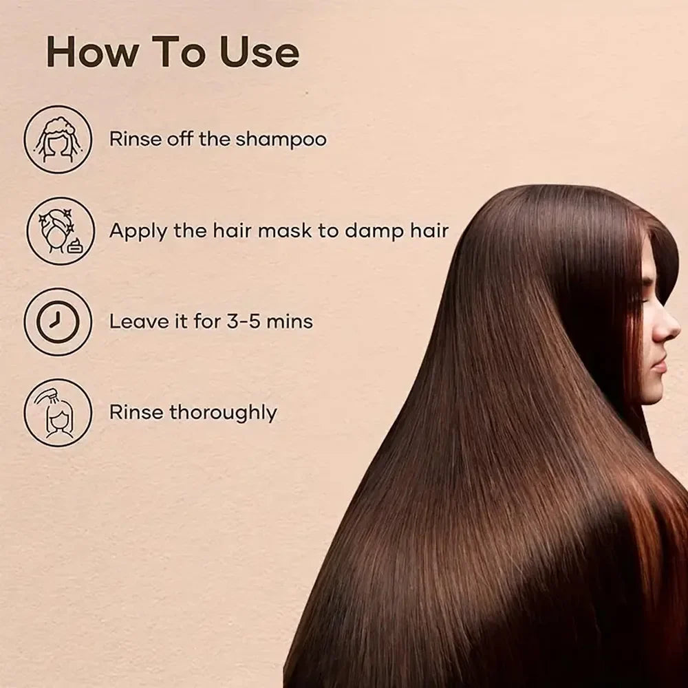 Keratin Hair Mask – Smoothing, Nourishing & Frizz Control 100g