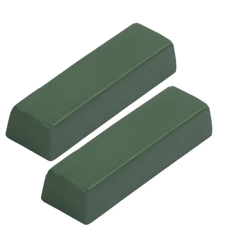 Green Metal Polishing Paste – Abrasive Compound Wax 1 or 2 Pack Peaceful Pleasures Health and Wellness 2pcs