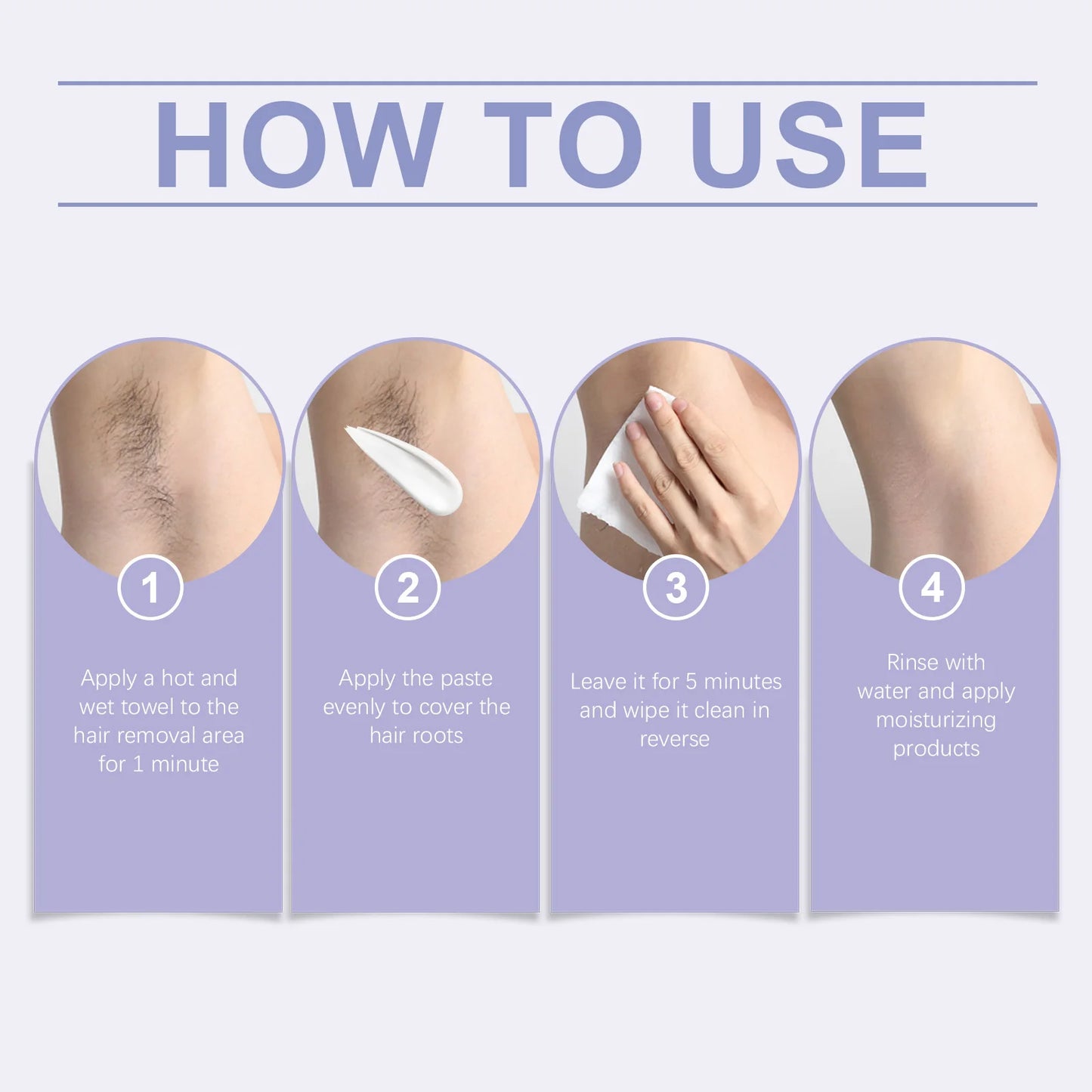 Jaysuing Painless Depilatory Cream | Leg, Arm & Bikini Hair Removal