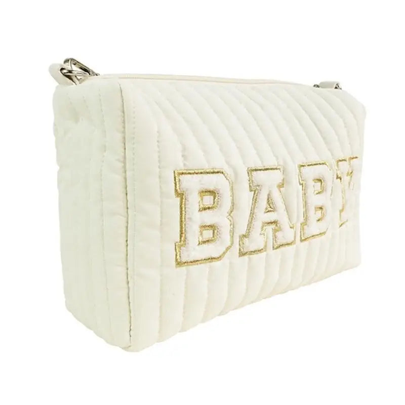 Embroidered Diaper Bag – Lightweight Pram Hanging Mom Bag
