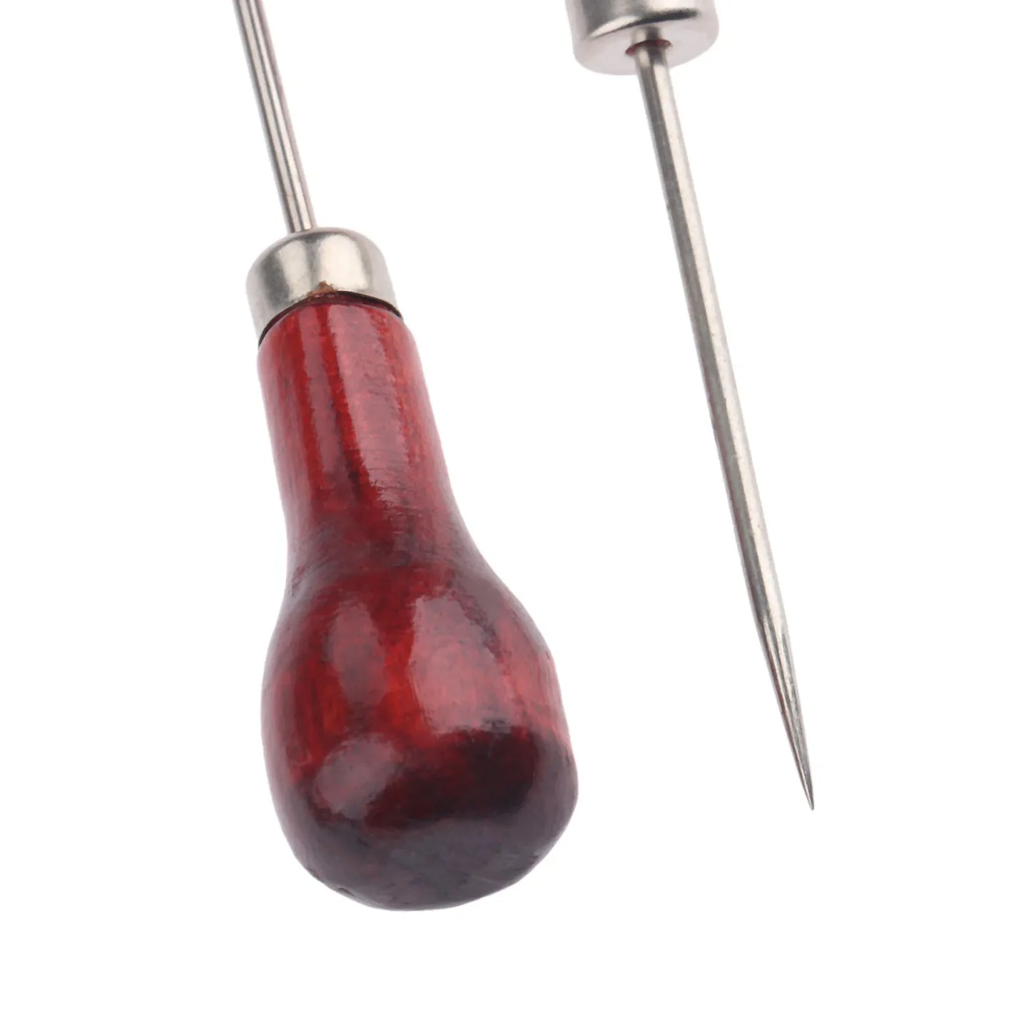 5-Pack Sewing Awl Set – Wood & Metal Leather Hole Punch Tool