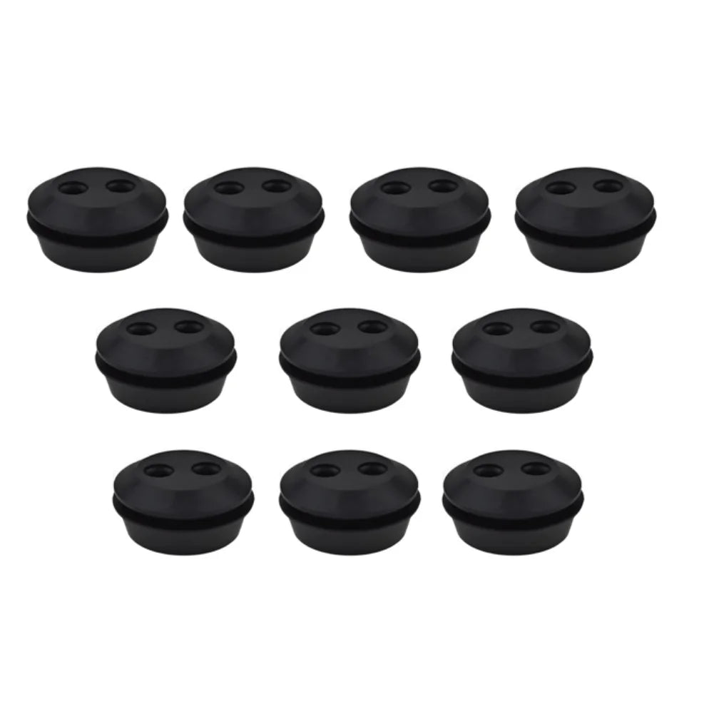 Fuel Tank Rubber Grommet 2 Holes 21 Trimmer Brush Cutter Multimeter
