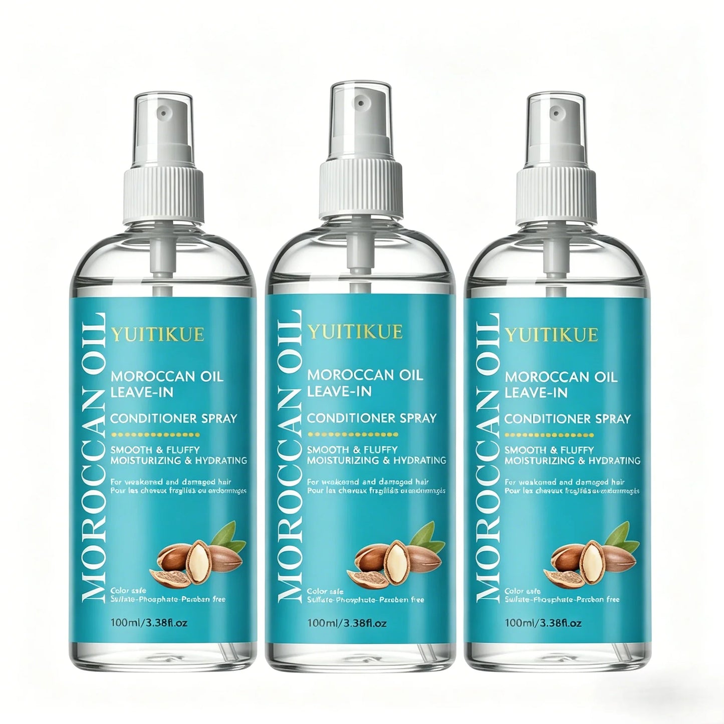 Moroccan Argan Oil Leave-In Conditioner Spray – Anti-Frizz