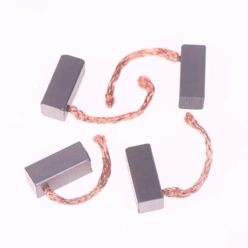 4Pcs 8*8*19mm Motor Carbon Brushes Set Electric Motor Replacement DC Motor Carbon Brush DIY Hardware Accessories Peaceful Pleasures Health and Wellness