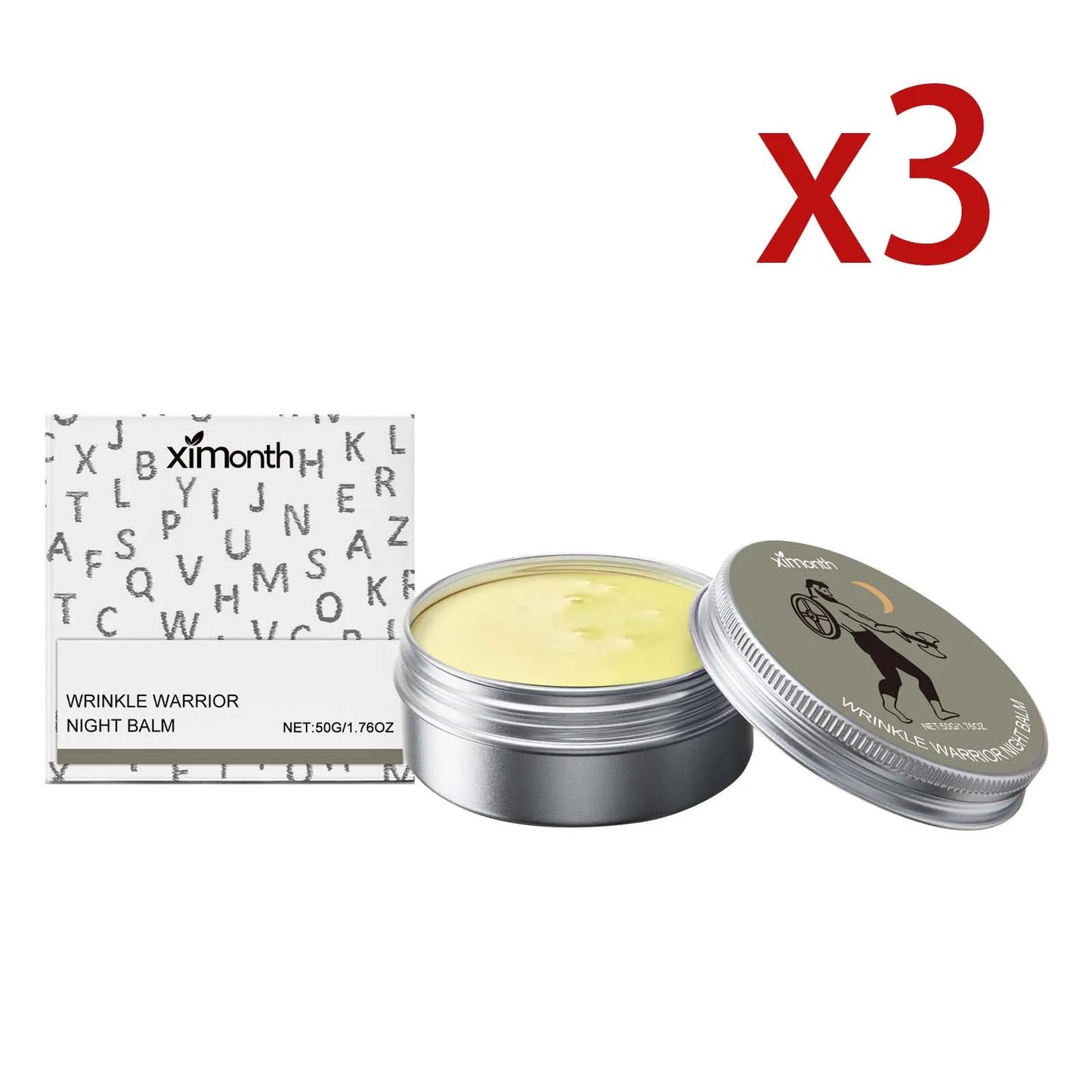 Ximonth Vitamin E Night Cream – Hydration & Collagen Boost 50g