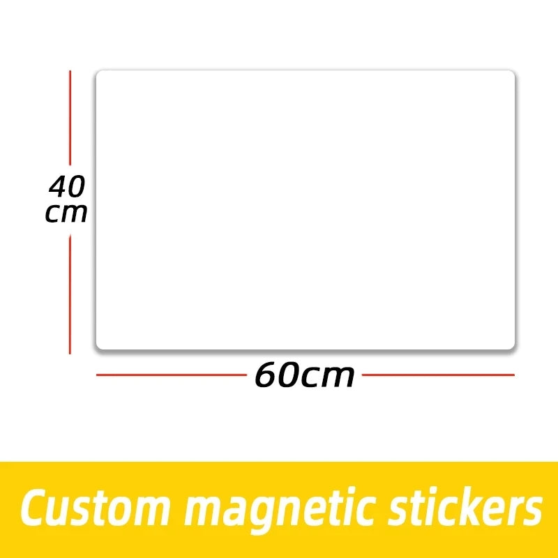 Custom Magnetic Car Signs & Vinyl Stickers – Design Your Own