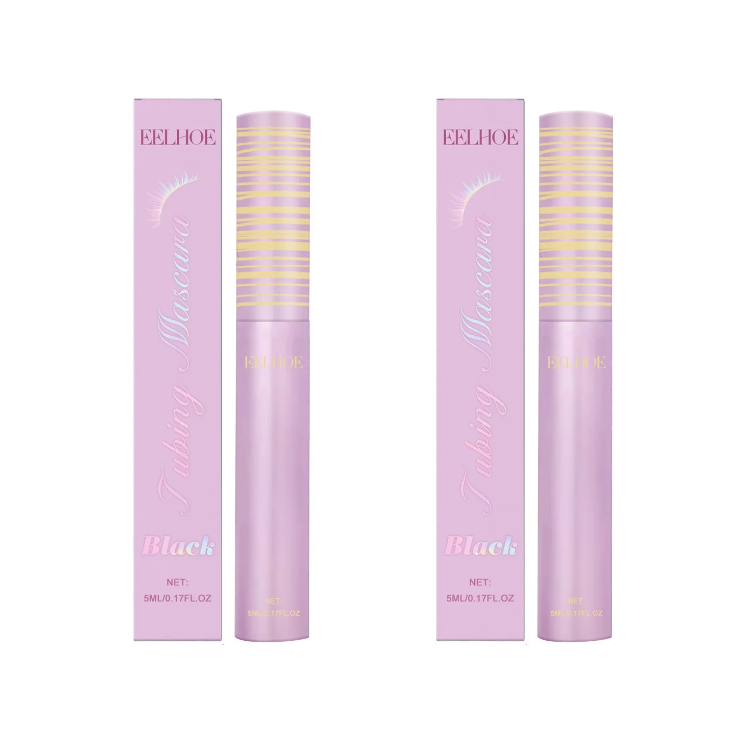 Black Waterproof Lengthening Volumizing Mascara 5ml