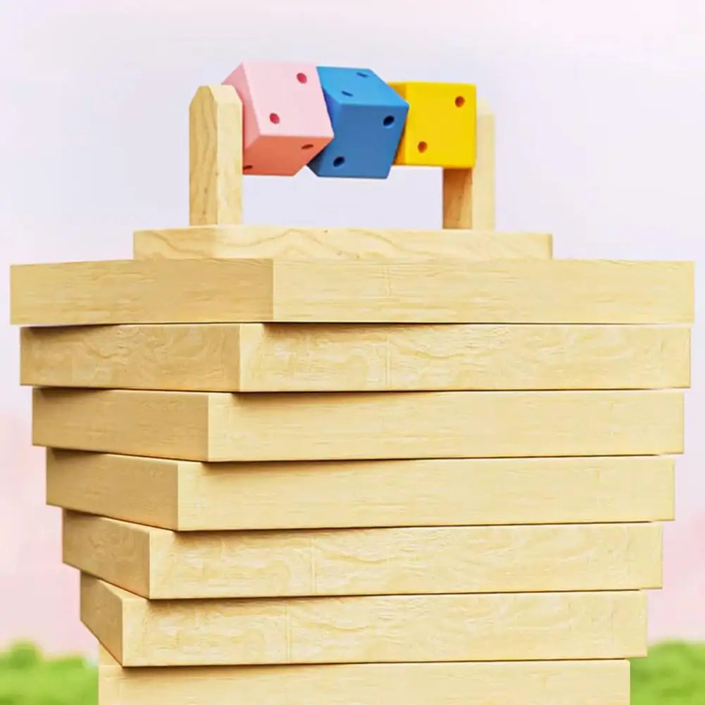 Colorful Wooden Hamster Chew & Activity Cube Toy for Small Pets Small Pet Chew Toy Peaceful Pleasures Health and Wellness