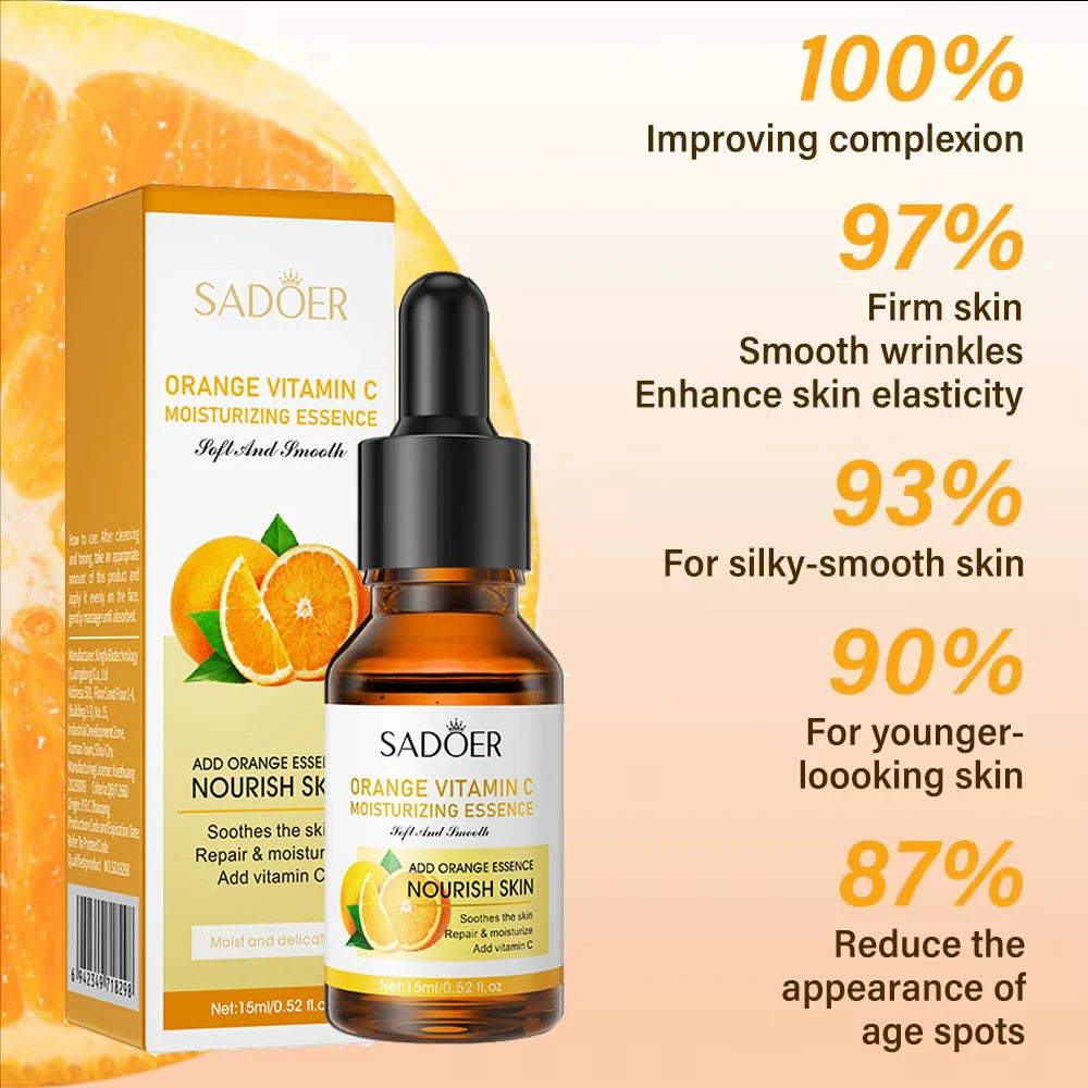 SADOER Vitamin C & Hyaluronic Acid Face Serum 15ml