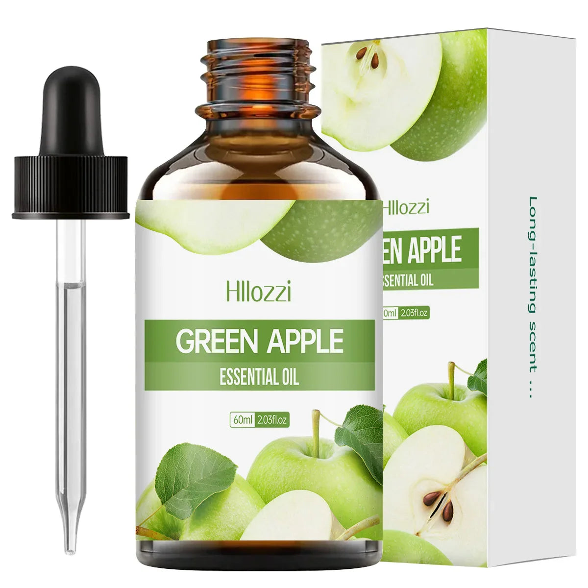 Hllozzi Green Apple Essential Oil 30ml 60ml 100ml Diffuser
